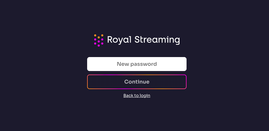 choose a password